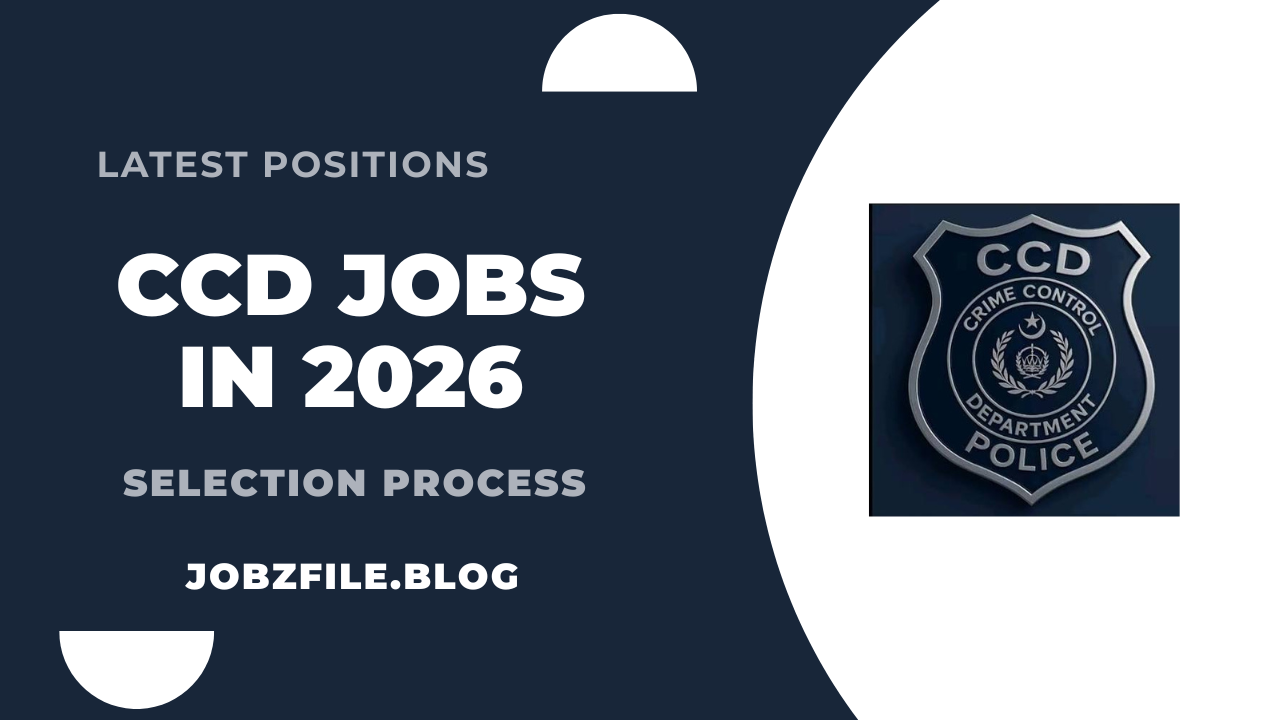 Crime Control Department CCD Jobs in 2026