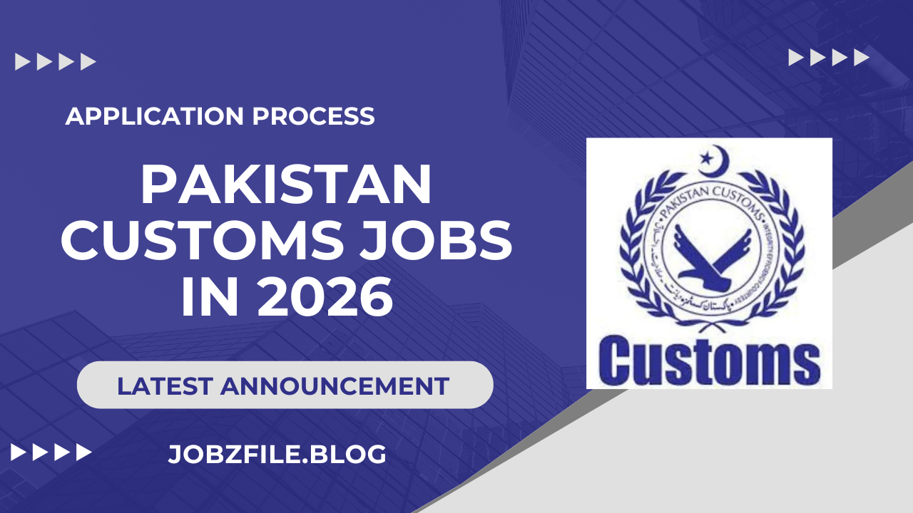 Pakistan Customs Jobs in 2026