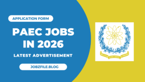 Pakistan Atomic Energy Commission PAEC Jobs in 2026