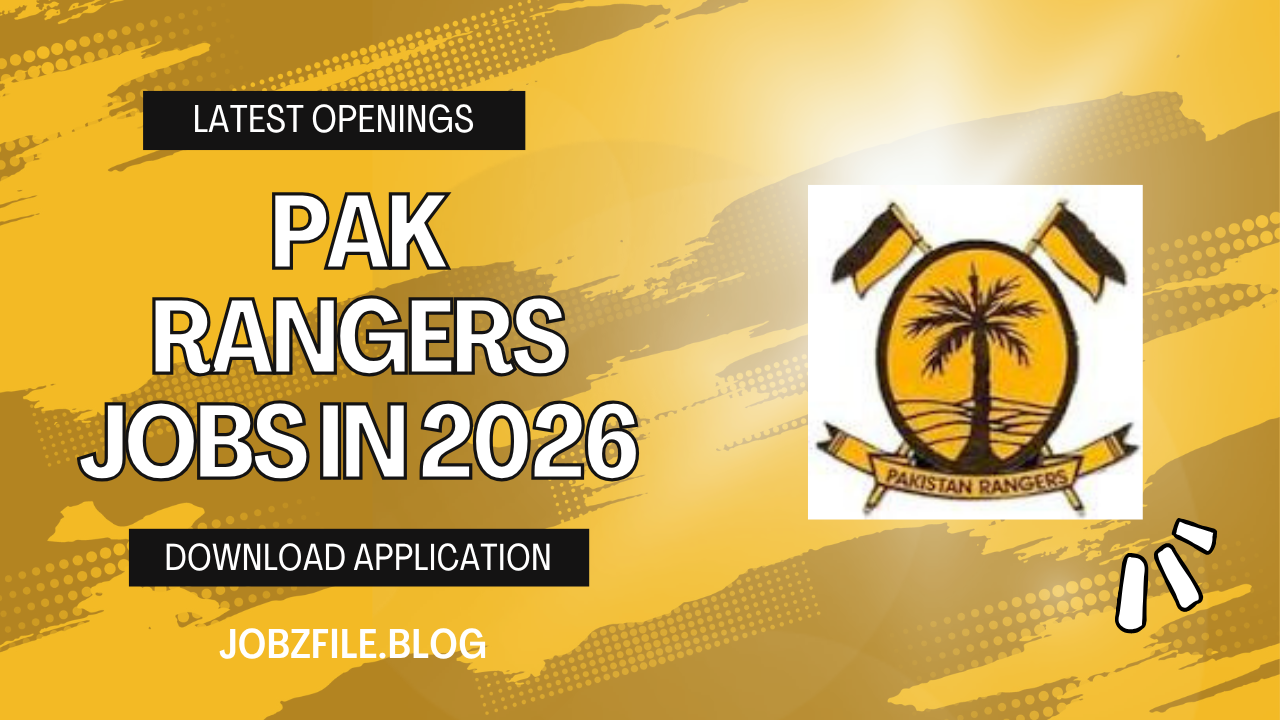 Pak Rangers Jobs in 2026