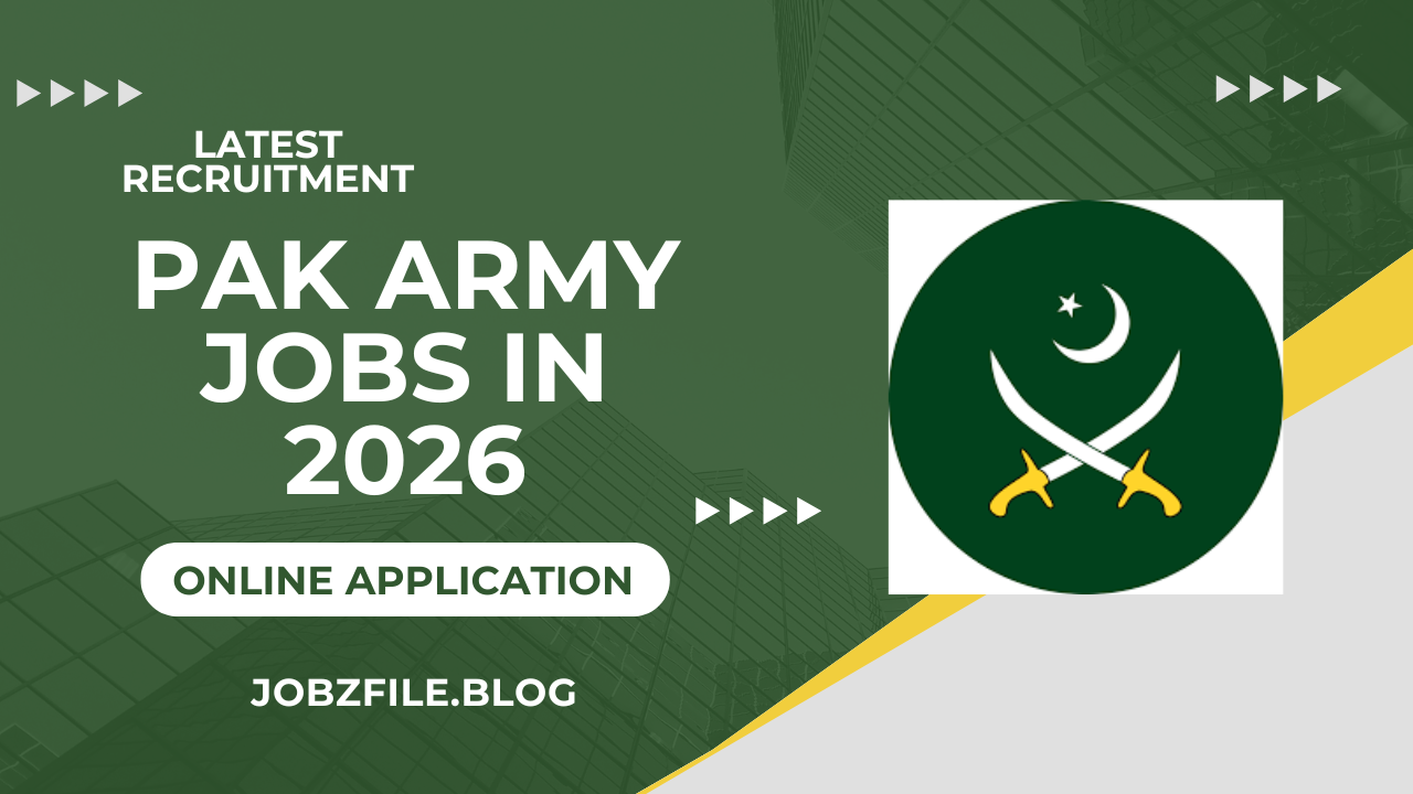 Pak Army Jobs in 2026
